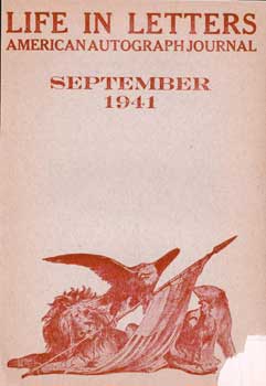 Life in Letters Vol. 6. September 1941.