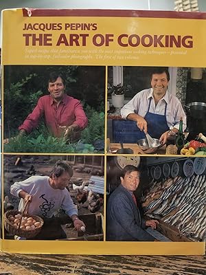 Jacque Pepin's The Art of Cooking [FIRST EDITION]