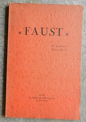 "Faust" au Goethéanum.