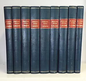 Illustrirte Zeitung. 9 Bände (komplett). 143. Band, 144. Band, 145. Band, 146. Band, 147. Band, 1...