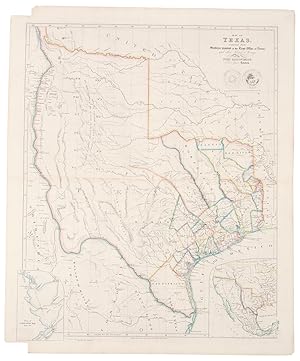Map of Texas, compiled from Surveys recorded in the Land Office of Texas and other Official Surveys