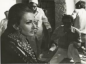 Medea (Two original photographs of Pier Paolo Pasolini and Maria Callas from the set of the 1969 ...