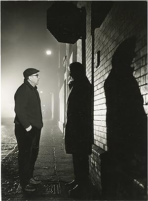 The Spy Who Came In from the Cold (Original photograph of Martin Ritt and a silhouetted Richard B...