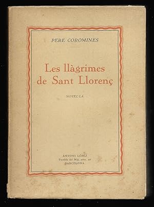 Llàgrimes de Sant Llorenç, Les. novel·la
