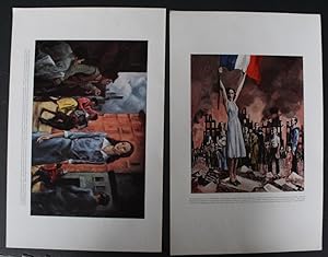 Set of 2 Loose Color Art PRINTS From the CAPEHART COLLECTION - Portfolio -