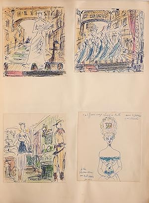 Sketches from the cinema and other entertainments.