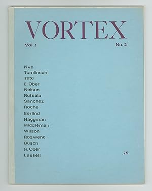 Vortex Literary Journal, Vol 1, No. 2, 1968 Literary Magazine containing Early Frederick Busch, C...