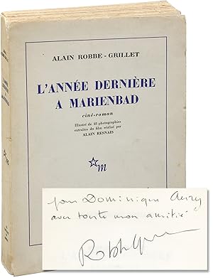 L'Annee Derniere en Marienbad [Last Year at Marienbad] (First Edition, inscribed by Alain Robbe-G...