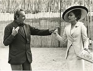 Death in Venice (Original photograph of Luchino Visconti and Silvana Mangano from the set of the ...