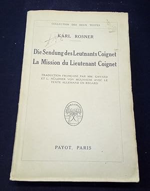 La mission du Lieutenant Coignet - Edition bilingue