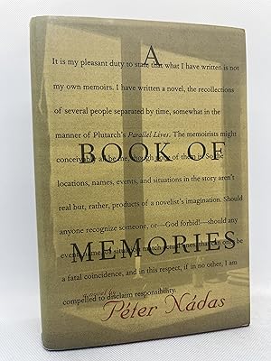 A Book of Memories (First U.S. Edition)