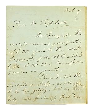 ALS to Robert Triphook