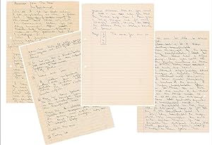 Surgeon Christiaan Barnard Autograph Manuscript Discussing His Experiences Performing Early "Hear...
