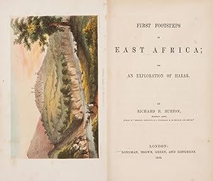 Richard F. Burton. First Footsteps in East Africa. London: 1856. First edition