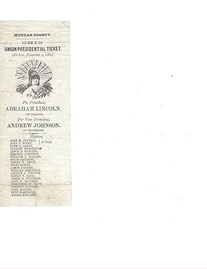 Presidential Ticket 1864