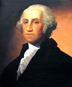 Hand Painted Oil Painting of George Washington