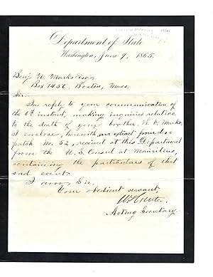 Official Lincoln Mourning Letterhead
