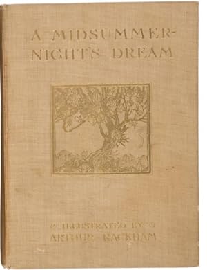 Arthur Rackham Finely Illustrated A Midsummer's Night Dream