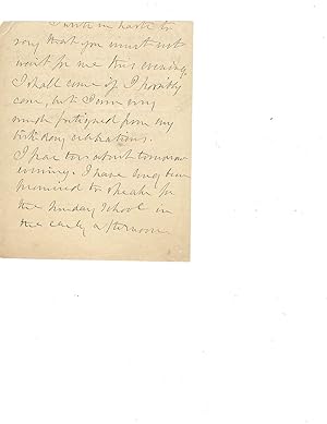 Suffragist, Julia Ward Howe Autograph Letter Signed "I am under petticoat government" -