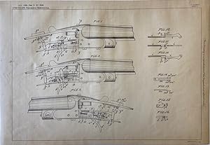 Original Shotgun Trigger Patent Lithograph