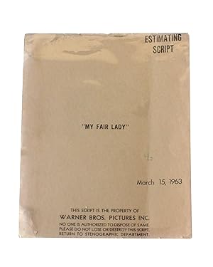 "My Fair Lady," Original Movie Script 1963