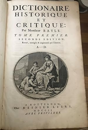 Dictionaire (Dictionnaire) Historique et Critique