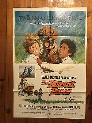 The Biscuit Eater One Sheet 1972 Earl Holliman, Pat Crowley