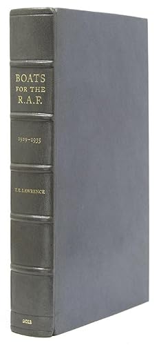 T.E. Lawrence Boats for the R.A.F. Reports and correspondence, 1931-1935 + Portfolio of Plans