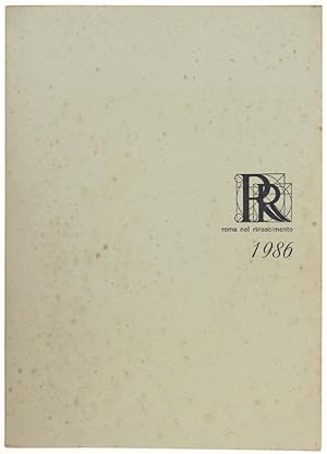RR - ROMA NEL RINASCIMENTO 1986 - Bibliografia e note.: