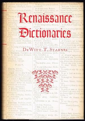 Renaissance Dictionaries: English-Latin and Latin-English