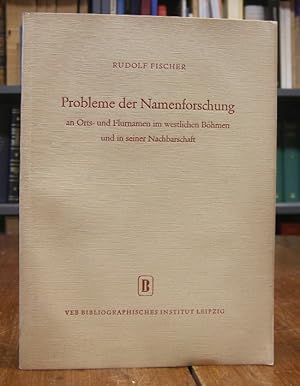 Probleme der Namenforschung an Orts- und Flurnamen im westlichen Böhmen und in seiner Nachbarschaft.