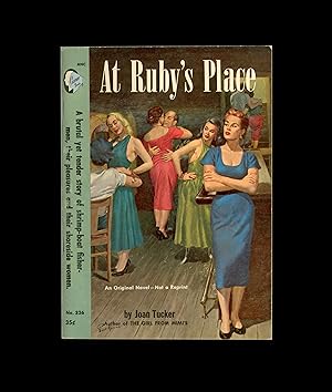 At Ruby's Place by Joan Tucker 1952 PBO First Edition, Published by Cameo Books, Digest Sized Pul...
