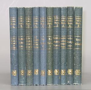 Heinrich Heines sämtliche Werke in zwölf Bänden (ohne Bd.1 und Bd.5). Mit einer biographisch-litt...