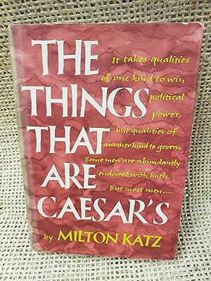 The Things that are Caesar's