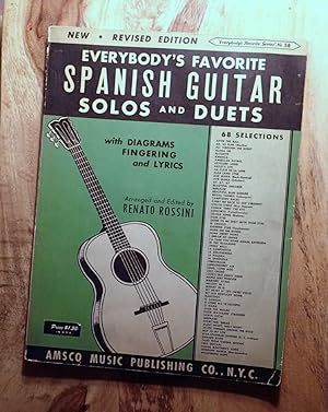 SPANISH GUITAR SOLOS & DUETS with SOLOS & DUETS : Revised Edition :(Everybody's Favorite Series N...