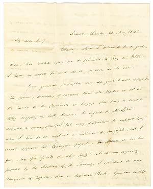 [AUTOGRAPH LETTER, SIGNED, FROM JAMES BUCHANAN TO JAMES A. CALDWELL]