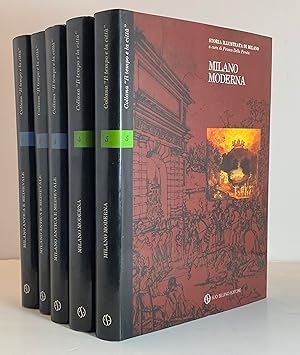 Milano antica e medioevale. Milano moderna (5 volumi)