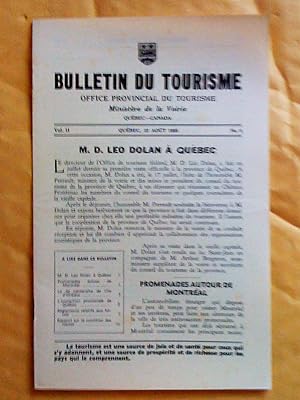 Bulletin du tourisme, vol. II, no 8, 22 aout 1935