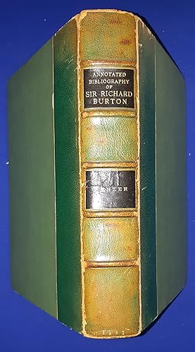 An Annotated Bibliography of Sir Richard Francis Burton.