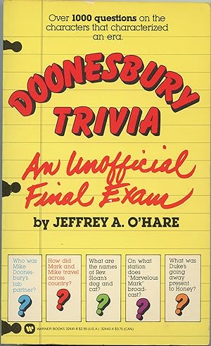 Doonesbury Trivia: An Unofficial Final Exam