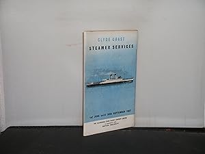 Clyde Coast Steamer Services 1st June until 30th September 1957