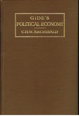 Gide's Political Economy
