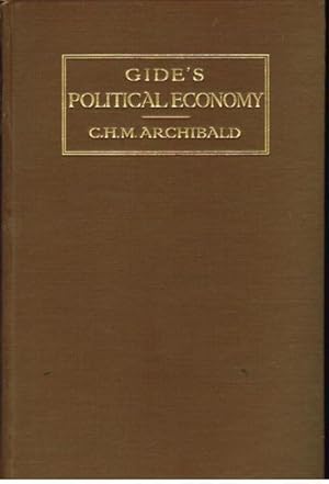 Gide's Political Economy