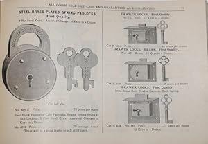 [Trade Catalogue] Chas. Weiland Importer and Jobber Hardware and Cutlery Illustrated Catalogue an...