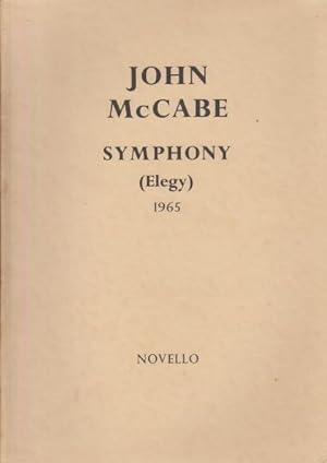 Symphony No.1 (Elegy) 1965, Op.40 - 4to Study Score