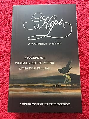 Kept (UK 1/1 PB Signed/Lined and Dated Uncorrected Book Proof(ARC) Superb Copy)