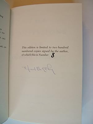 The Confessions of Edward Dahlberg (signed, 1/200)