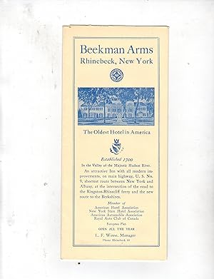 BEEKMAN ARMS, RHINEBECK, NEW YORK: THE OLDEST HOTEL IN AMERICA