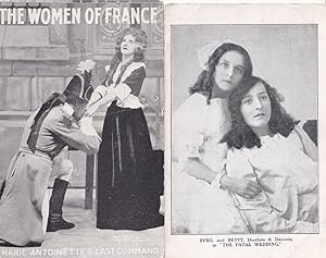 The Woman Of France Marie Antoinette Theatre Postcard
