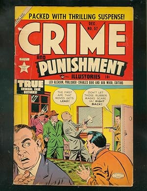 CRIME AND PUNISHMENT #57 1952-CHARLES BIRO-MOTORCYCLE VG